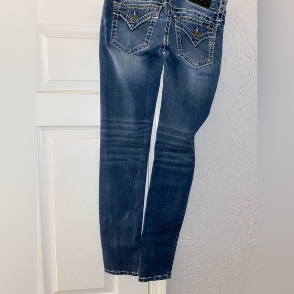 Miss Me Dark Blue Skinny Jeans - Picture 5 of 6